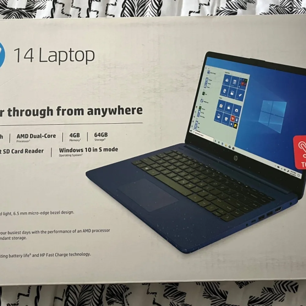 Brand New Sealed HP Laptop 14 with Expandable Storage - Touchscreen